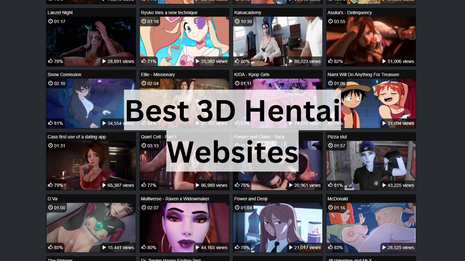 Best 3D Hentai Sites