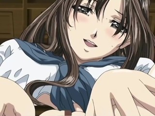 Anime Schoolgirl Rubs Cit on Classmate Thinking of her Stepbro Hentai Scene – Censored, HD