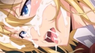 Council Busty President Gets a Gangbang with Bukkake Hentai Scene – Censored, Subbed