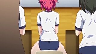 New Teacher Gets Her Pussy And Ass Drilled Before Getting Creampied By The Principal Hentai Scene – Uncensored, HD