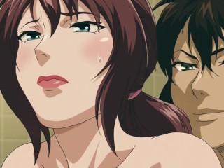 MILF with Big Ass and Lewd Pussy Fucks Doggystyle in the Shower Hentai Scene – Censored, Subbed, HD