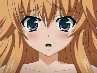 Blonde with Big Melons and Virgin Likes to Ride Cock Hentai Scene – Censored, Subbed, HD