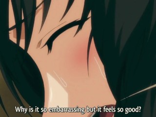 Busty Blonde Babe Loves Tongue Kissing and Cowgirl Creampies Hentai Scene – Censored, Subbed, HD