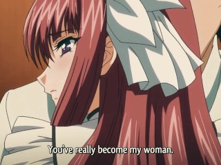 Big Boobed Redhead Loves To Netorare Her Boyfriend With Her Boss Hentai Scene – Censored, Subbed, HD