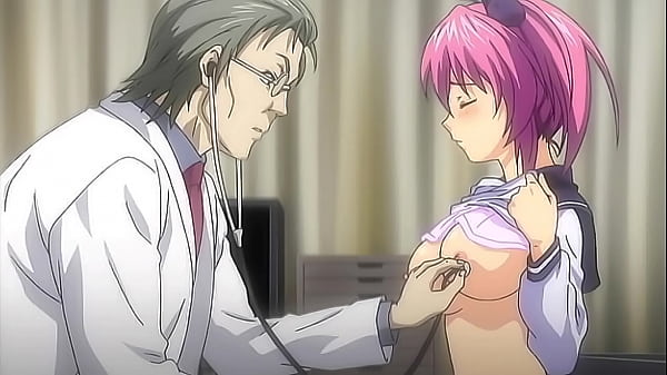 Busty Teen Visits the Doctor Hentai Scene – Uncensored, HD