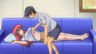 Touching my step Sister’s Tits While She Rests Hentai Scene – Censored, Subbed, HD