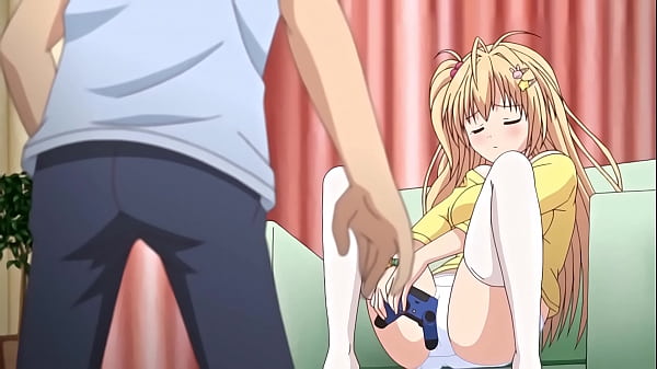 Caught My 18yo Virgin Step Sister Masturbating With My Console Control Hentai Scene – Censored, Subbed, HD