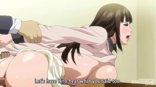 MILF Wife Cheating on her Husband While He Rests Hentai Scene – Uncensored, Subbed, HD