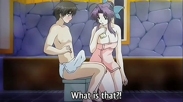 Step Mom gives a Bath to her 18yo Step Son Hentai Scene – Uncensored, Subbed, HD