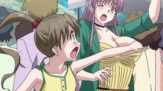 Teen Touching a MILF in a Public Train Hentai Scene – Uncensored, HD