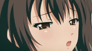 Romantic Girl Masturbates Her Boyfriend and Then Asks Him for a Creampie Hentai Scene – Censored, Subbed, HD