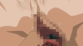 Small Tits and Hairy Pussy Girl Loves Cock Riding and Threesomes Hentai Scene – Censored, Subbed, HD