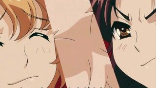 Three Busty Babes Write Erotic Book While Fucking the Editor Hentai Scene – Censored, Subbed, HD