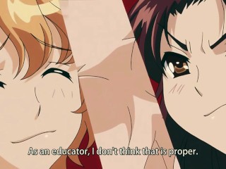 Three Busty Babes Write Erotic Book While Fucking the Editor Hentai Scene – Censored, Subbed, HD
