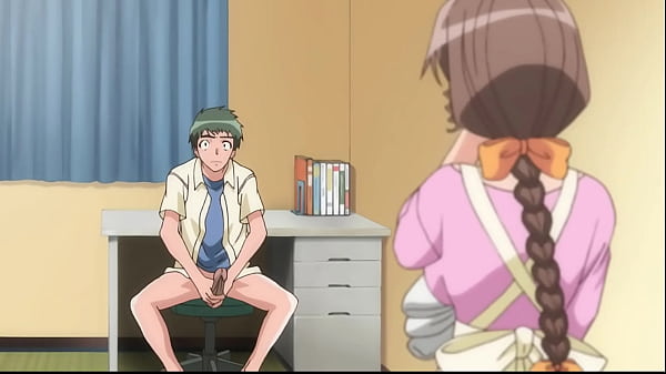 My Stepmother Catches Me Jerking Off!! Hentai Scene – Uncensored