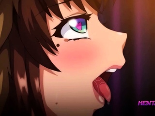 Girl Summons Demon and Gets Fucked Hard Hentai Scene – Censored, Subbed