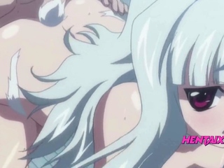 Squirting Pussy and Creampie Hot Sex Hentai Scene – Censored