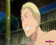 Brunette Hentai MILF Fuck In Gangbang – Censored, Subbed